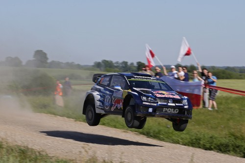 Sébastien Ogier (F), Julien Ingrassia (F) Volkswagen Polo R WRC (2015) WRC Rally Poland 2015