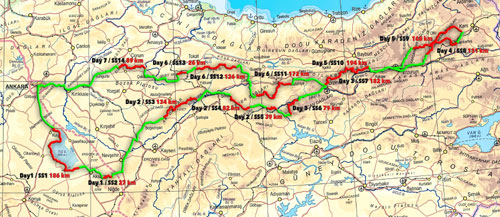 Trans Anatolia'da bu yıl 2800 km katedilecek!